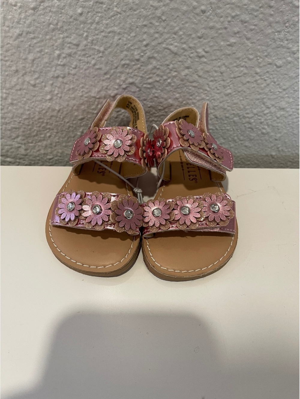 Seychelles Pink Floral Toddler Sandals Size 5